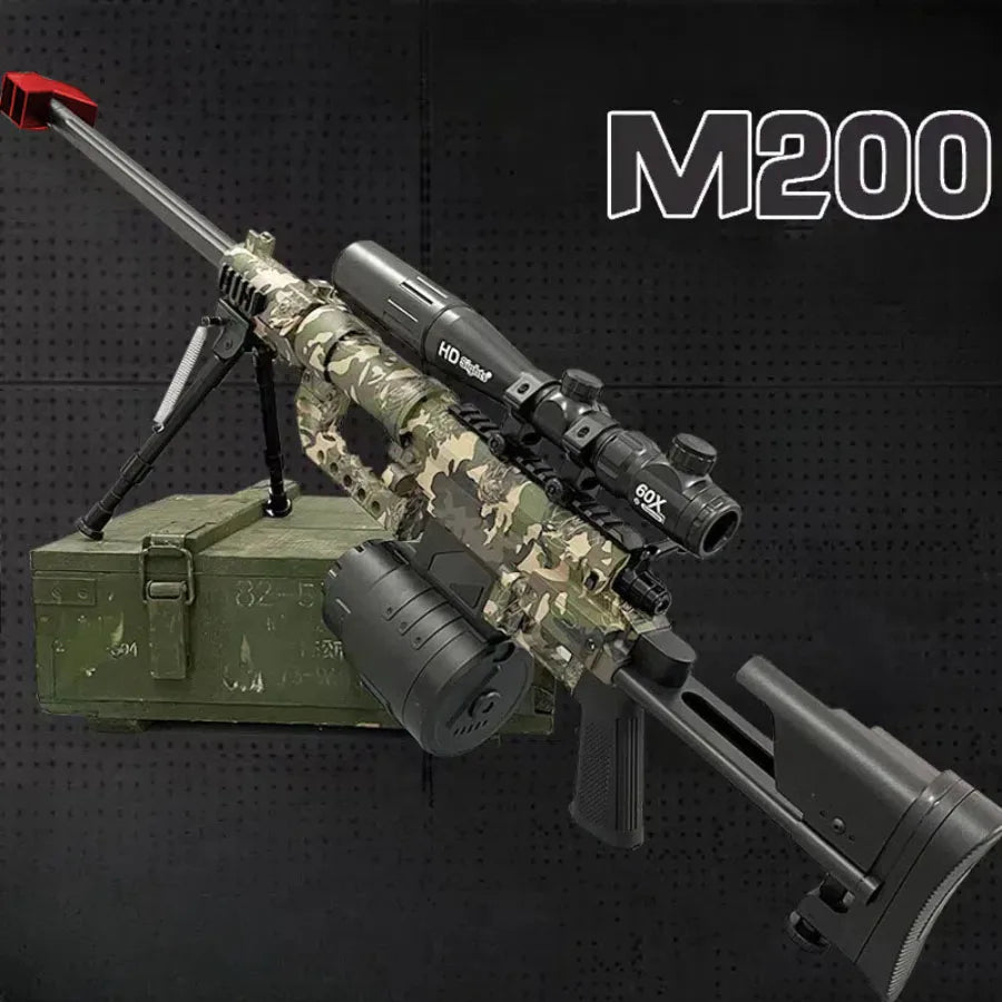 Gel Toy Gun Blaster Automatic, Electric Splatter Ball Toy Gun With Goggles, Fun Shooting Games(Without Water Bead)